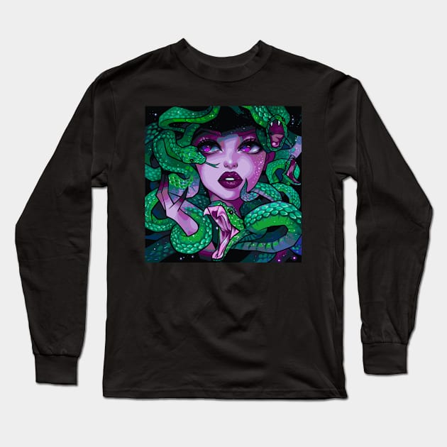 Medusa Long Sleeve T-Shirt by Morrigan Austin